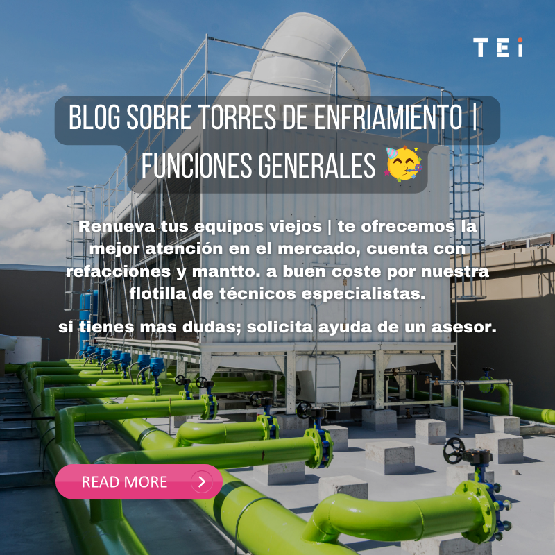 Blog sobre torres de enfriamiento funciones generales